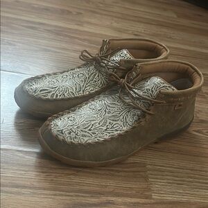 Twisted X Womens Floral Print Chukka Shoes WDM0080